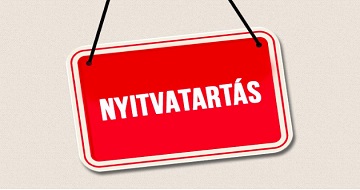 Nyitvatartás